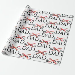Papel De Presente Adoção Padrasto BÔNUS PAI Dia dos Pais