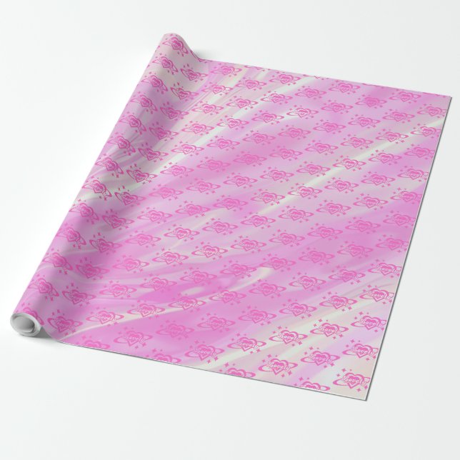 Papel De Presente Adorável (Desenrolado)