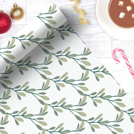 Papel De Presente Adornos Modernos para o Natal Férias de Natal