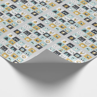 Papel De Presente Advento de Natal