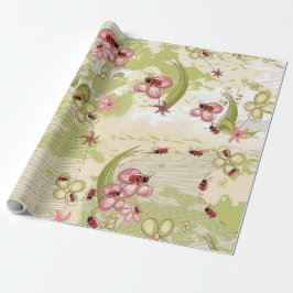Papel De Presente Adventure Ditsy Ladybird