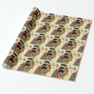 Papel De Presente Aer Deco Damas