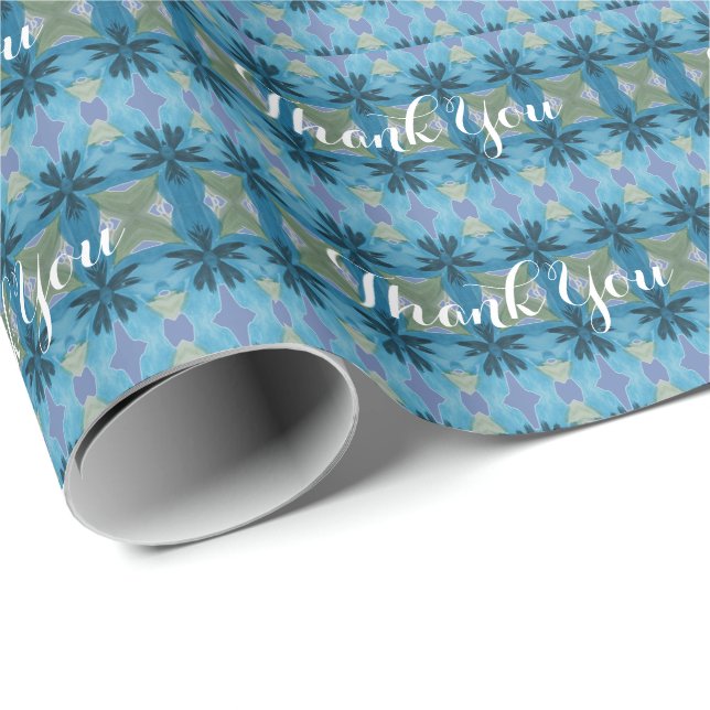 Papel De Presente Agradecimento Chique (Ponta do rolo)