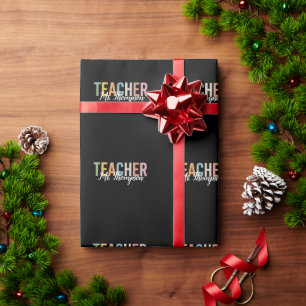 Papel De Presente Agradecimento Personalizado ao Professor Volta às 