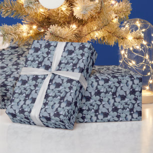 Papel De Presente Agrupamentos De Groselha Preta, Folhas Pálidas Sob