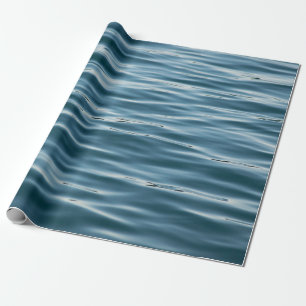 Papel De Presente Água do mar de manhã
