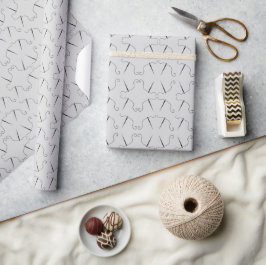 Papel De Presente Agulha e Artesanatos de sub- rotinas