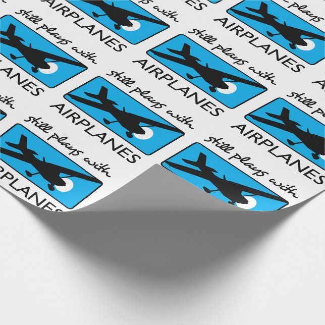 Papel De Presente Ainda Joga Com Aviões (Ponta)