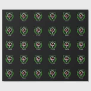 Papel De Presente Ainslie Scottish Clan Crest