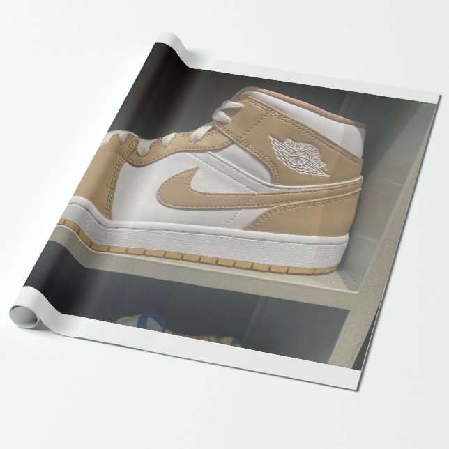 Papel De Presente Air Jordan 1  (Desenrolado)