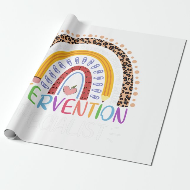 Papel De Presente Ajudante Em Pequenas Mãos OT Profissionais (Desenrolado)