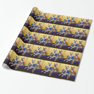 Papel De Presente Akitas
