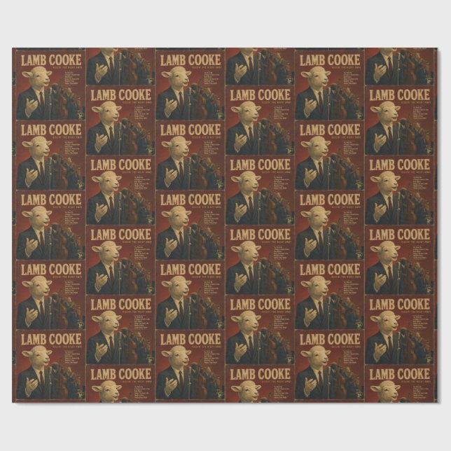 Papel De Presente Álbum Lamb Cooke: uma Paródia (Aberto)