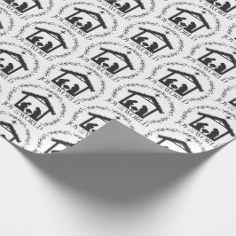 Papel De Presente Alegria ao Mundo