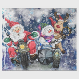 Papel De Presente Alegria - Feliz Natal