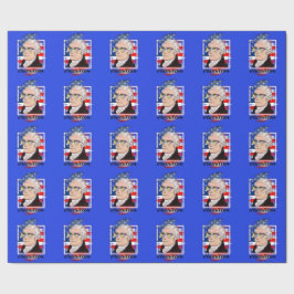 Papel De Presente Alexander Hamilton na cor que veste máscaras