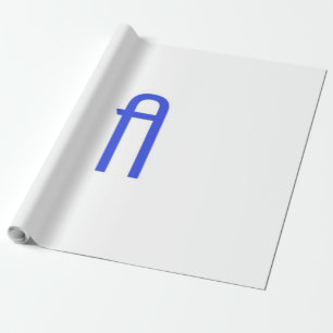 Papel De Presente alfabética A