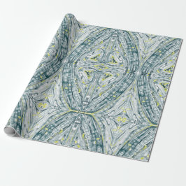 Papel De Presente Algas Em Vidro