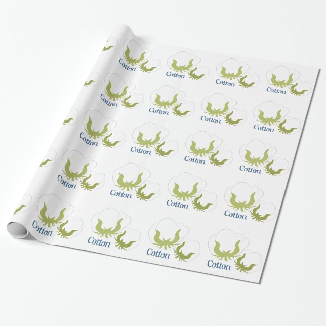 Papel De Presente Algodão (Desenrolado)
