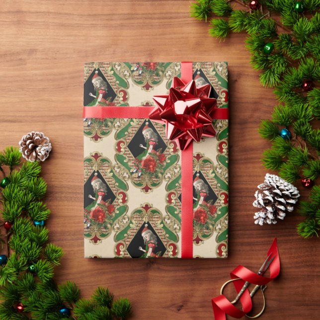 Papel De Presente Alice no País das Maravilhas (Presente de Natal)