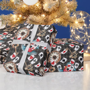 Papel De Presente Alice no País das Maravilhas do Presente de Natal