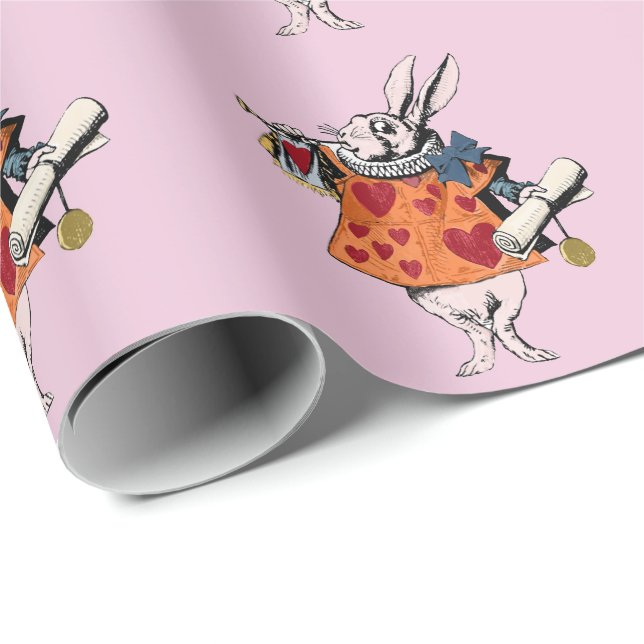 Papel De Presente Alice's Adventures in Wonderland (Ponta do rolo)
