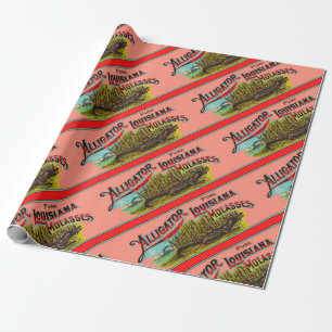 Papel De Presente Alligator Louisiana