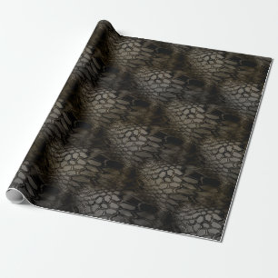 Papel De Presente Allin Cinza "NIGHT CAMO 3"