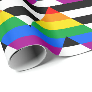 Papel De Presente Ally Pride Flag