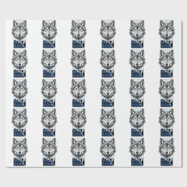 Papel De Presente Alma de lobo (Aberto)