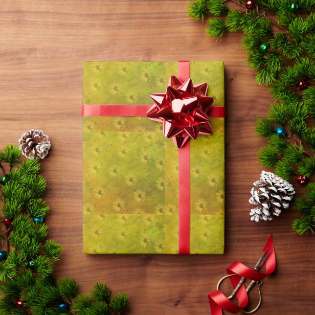 Papel De Presente Almofada Decorativa de Tecido Misto Sunshine (Presente de Natal)