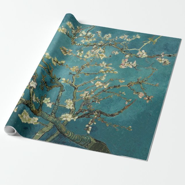 Papel De Presente Almond Blossom (Desenrolado)