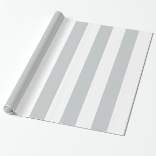Papel De Presente Alter Listras Cinzas para Qualquer Cor Clique em P