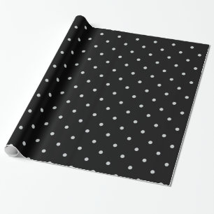 Papel De Presente Alterar Bolinhas de Cinzas Qualquer Cor Clique Em