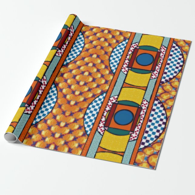 Papel De Presente Alvo (Desenrolado)