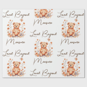 Papel De Presente Amado além da medida