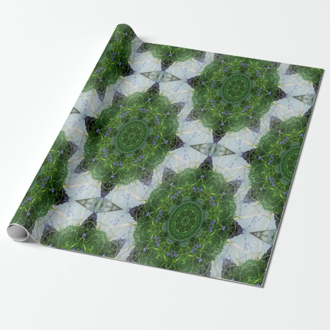 Papel De Presente Amando Lavanda... (Desenrolado)