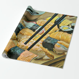 Papel De Presente Amante de arte japonês