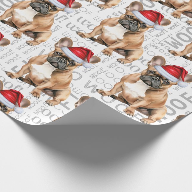 Papel De Presente Amante de cachorro engraçado Bulldog Francês em um (Ponta)