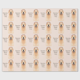 Papel De Presente amante de estimação