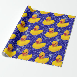 Papel De Presente Amante de os animais de Fazenda Amarelo de Patos d