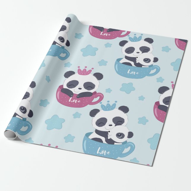 Papel De Presente Amante de Panda | O Panda É Um Animal Detestável (Desenrolado)
