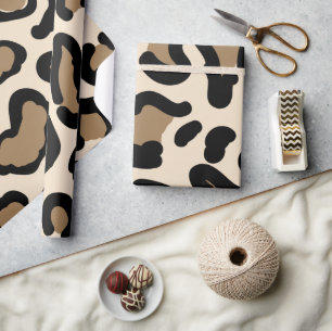 Papel De Presente Amantes de os animais de padrão de cores Tiger