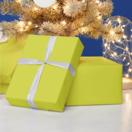 Papel De Presente Amarelo Banana
