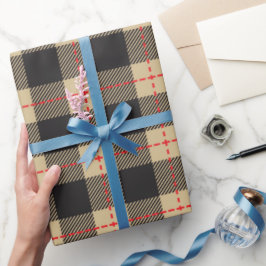 Papel De Presente Amarelo e preto