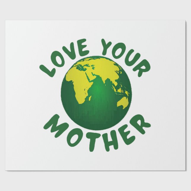 Papel De Presente Ame sua mãe (Aberto)