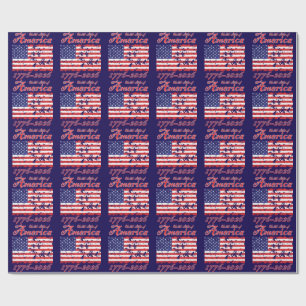 Papel De Presente América 250