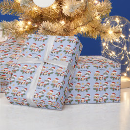 Papel De Presente Amigos Veterinários Personalizados de Natal