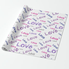 Papel De Presente Amor