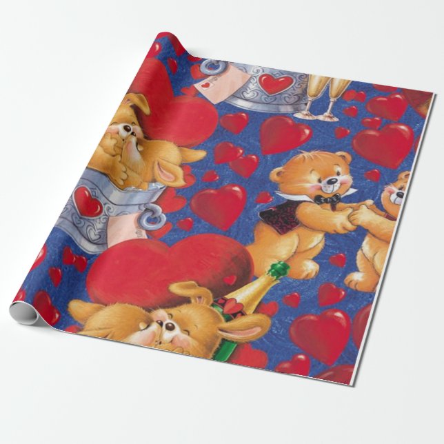 Papel De Presente Amor (Desenrolado)